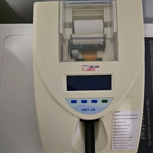 Blood samples prepared for laboratory testing